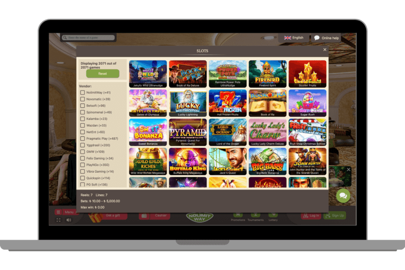 Slot-Games offered by NoLimit Way.