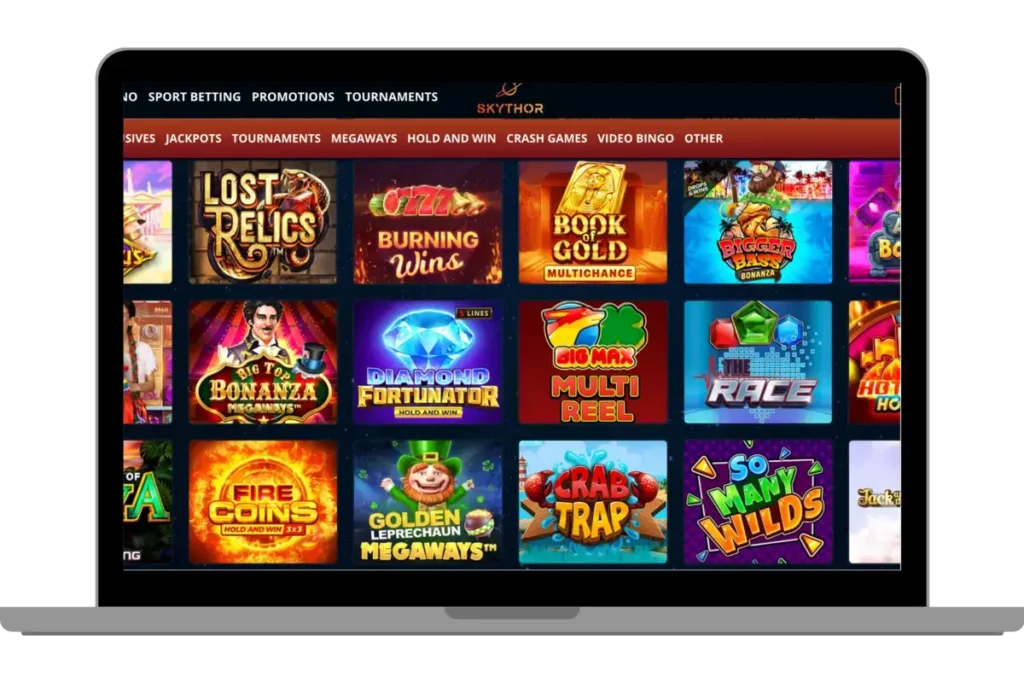 SkyThor Casino Slot Games.