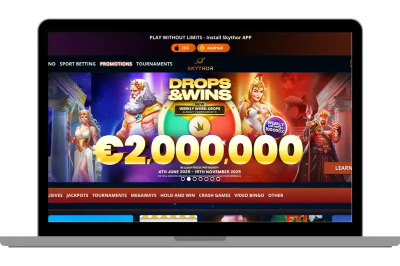 The 2 Million Euro SkyThor weekly wheels drop.