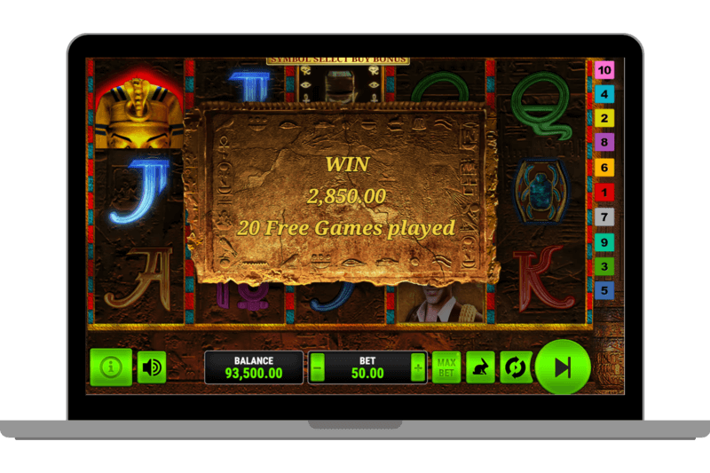 Our big win in a Trino Casino slot.